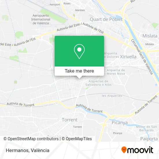 Hermanos map