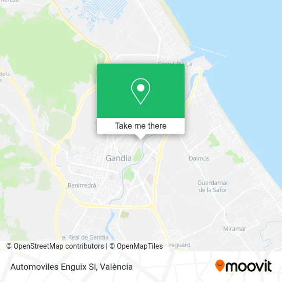 Automoviles Enguix Sl map