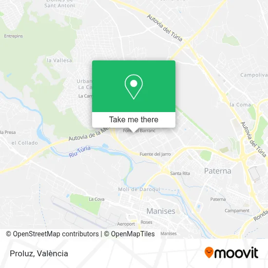 Proluz map