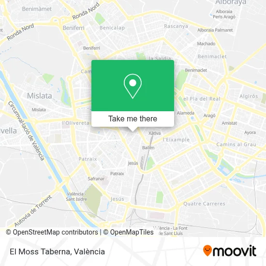 El Moss Taberna map