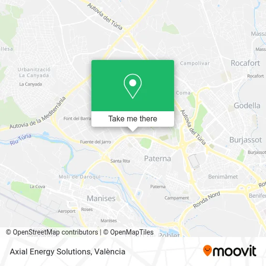Axial Energy Solutions map