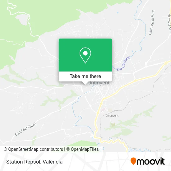 Station Repsol map