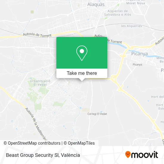 Beast Group Security Sl map