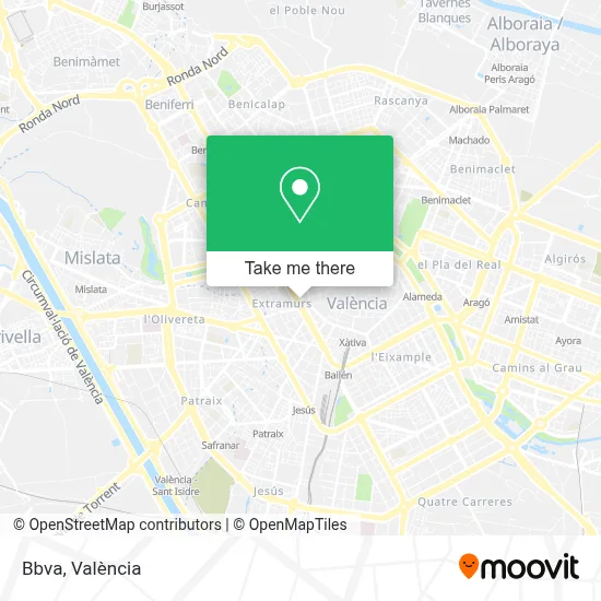 Bbva map