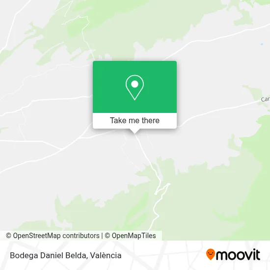 Bodega Daniel Belda map