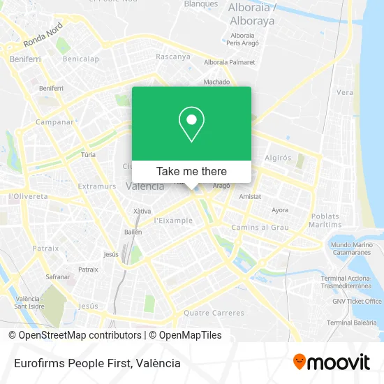 Eurofirms People First map
