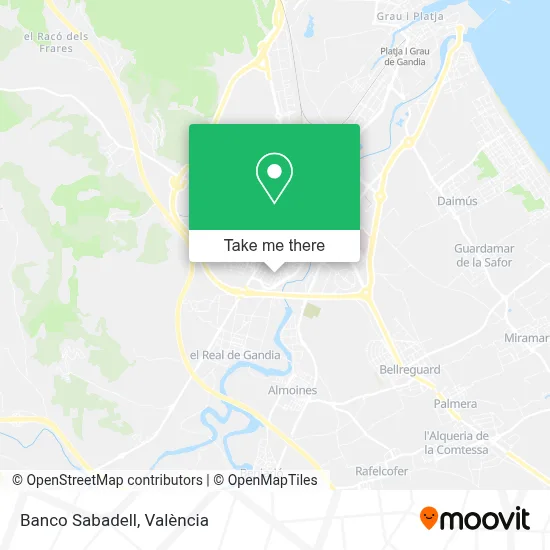 Banco Sabadell map