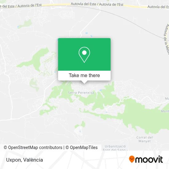 Uxpon map