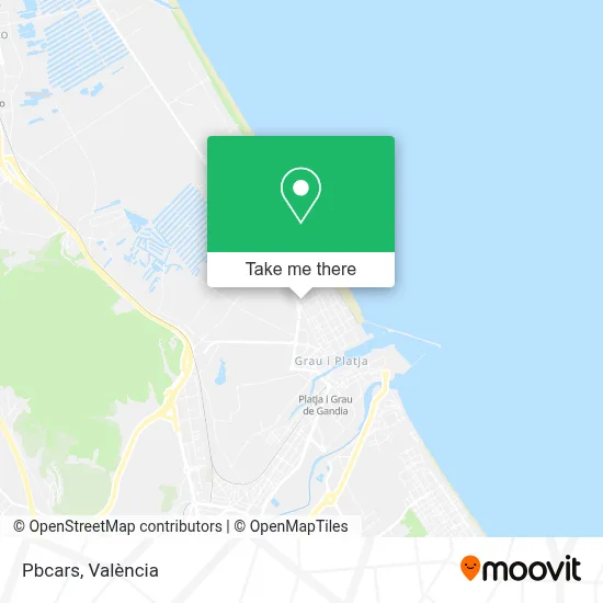 Pbcars map