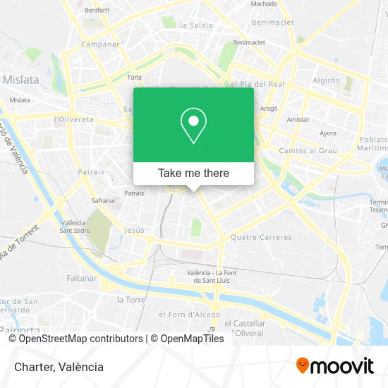 Charter map