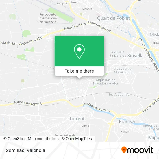 Semillas map