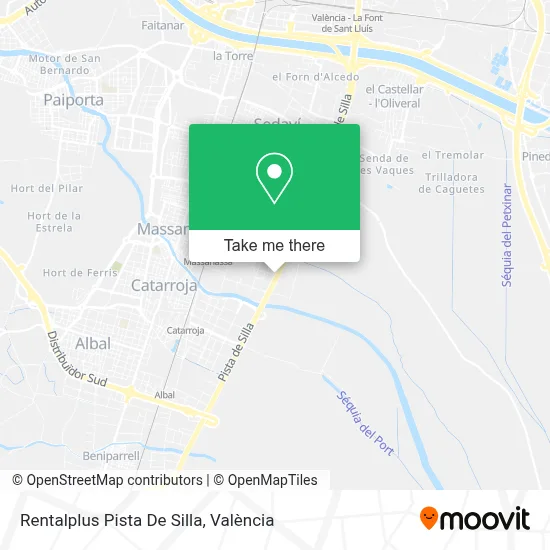 Rentalplus Pista De Silla map