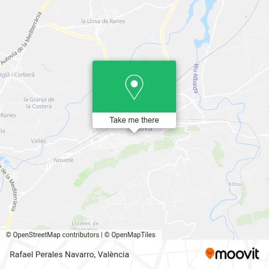 Rafael Perales Navarro map