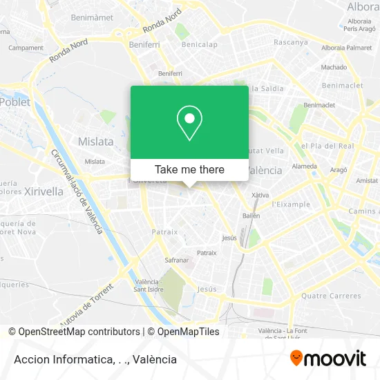 Accion Informatica,  . . map
