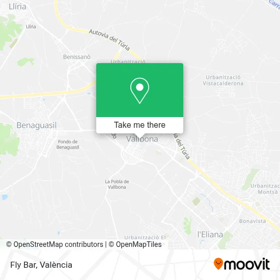 Fly Bar map