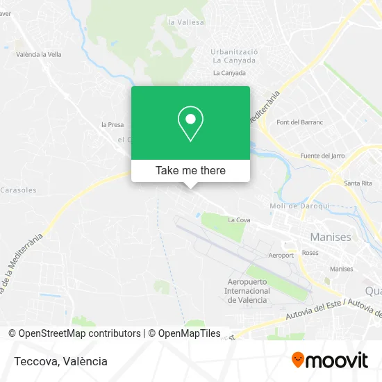 Teccova map
