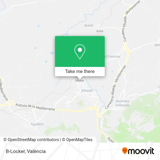 B-Locker map