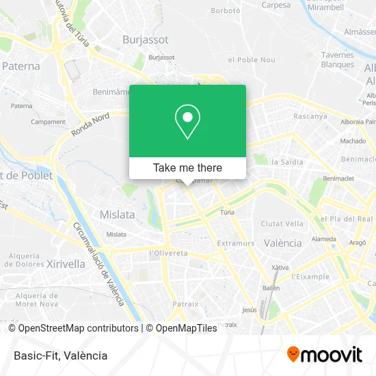 Basic-Fit map