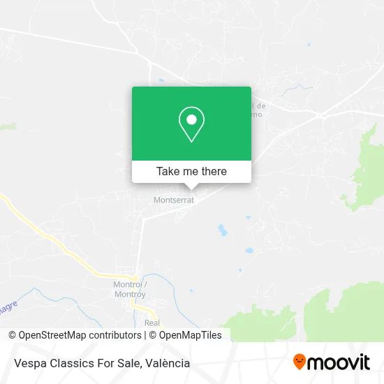 Vespa Classics For Sale map