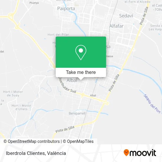 Iberdrola Clientes map