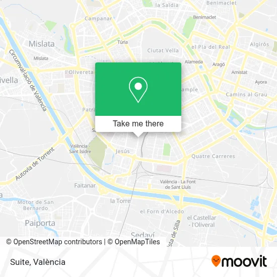 Suite map