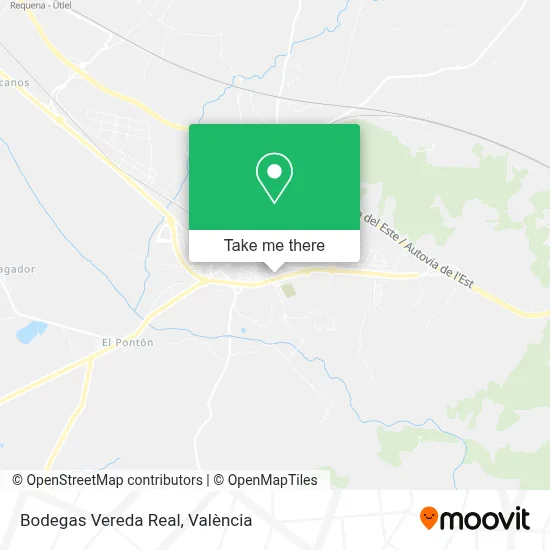 Bodegas Vereda Real map