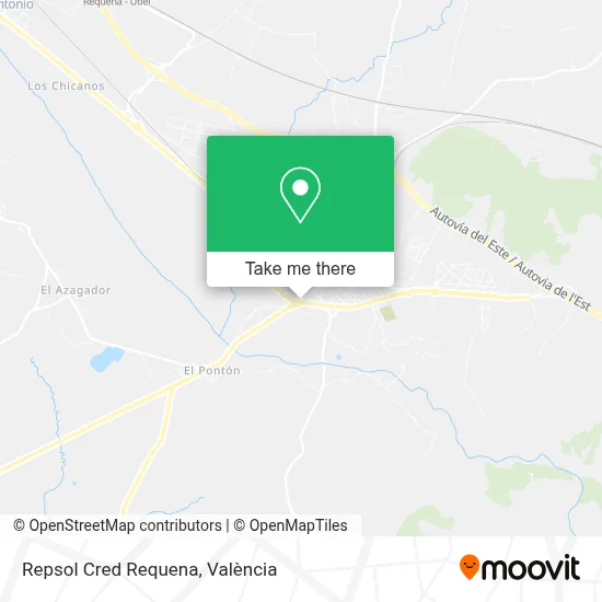 Repsol Cred Requena map