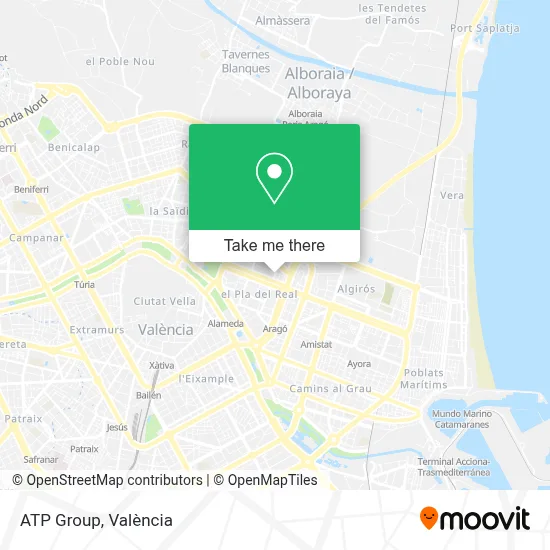 Atp Group map