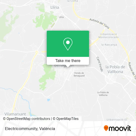Electricommunity map