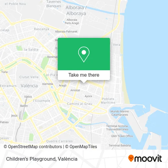 Parque Infantil map