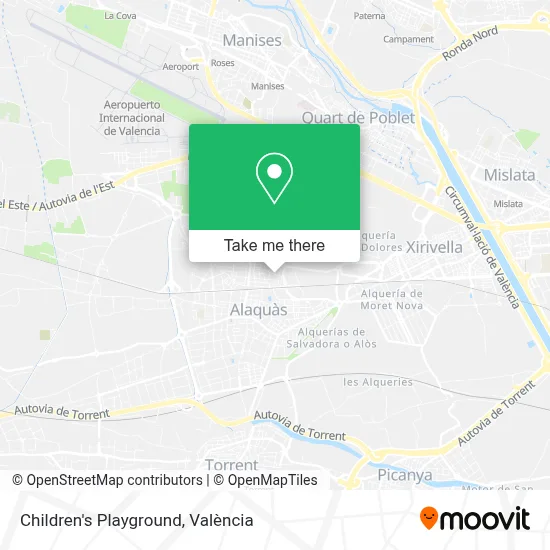 Parque Infantil map