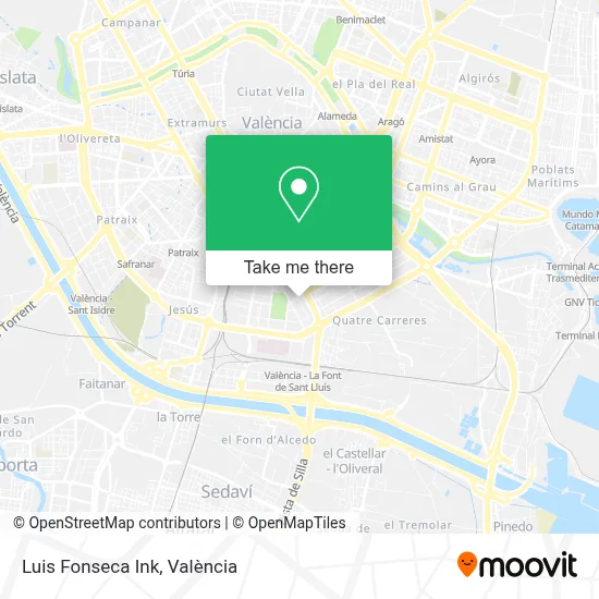 Luis Fonseca Ink map
