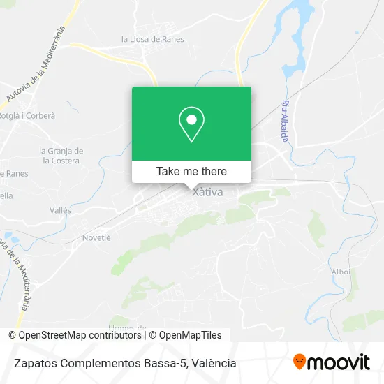 Zapatos Complementos Bassa-5 map