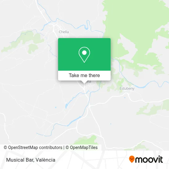 Bar Musical map