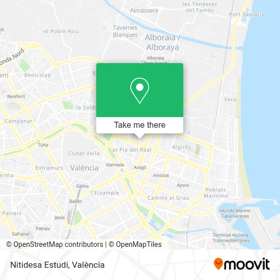 Nitidesa Estudi map