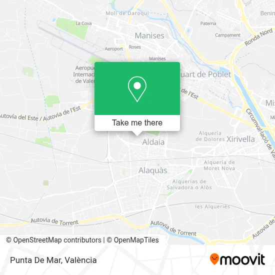Punta De Mar map