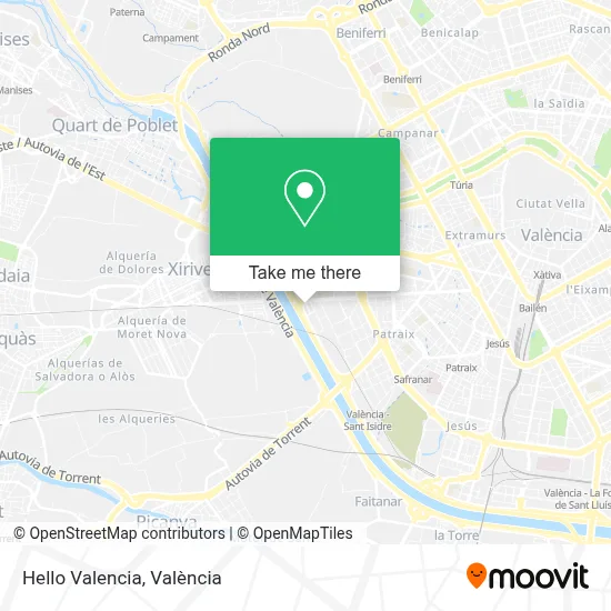 Hello Valencia map