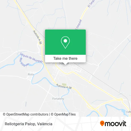 Rellotgeria Palop map