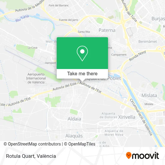 Rotula Quart map