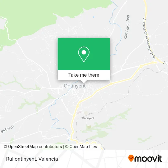 Rullontinyent map
