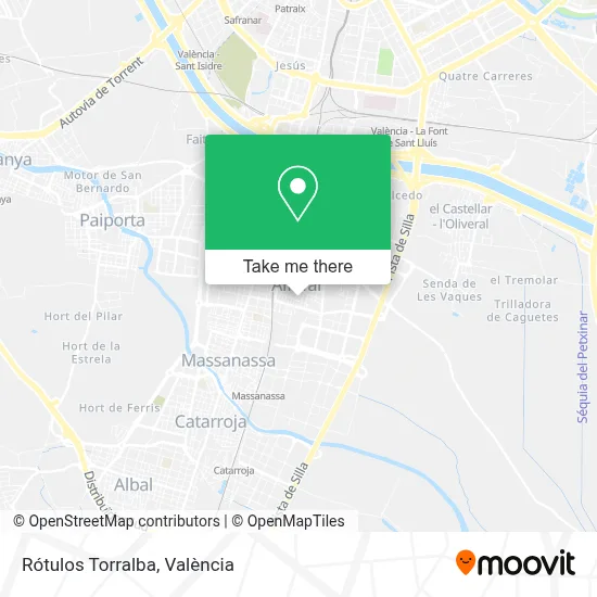 Rótulos Torralba map
