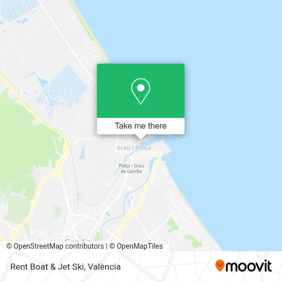 Rent Boat & Jet Ski map