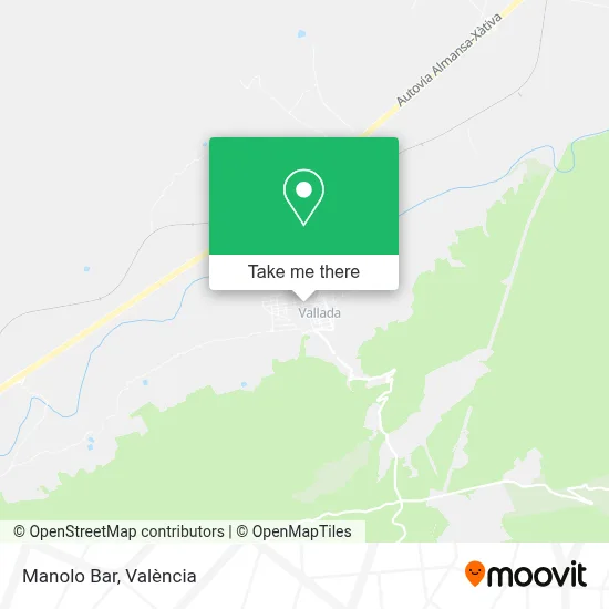 Bar Manolo map