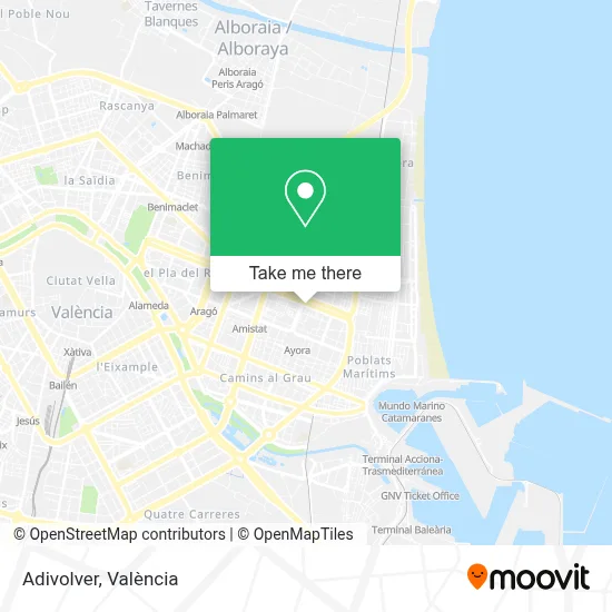 Adivolver map