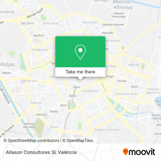 Allason Consultores Sl map