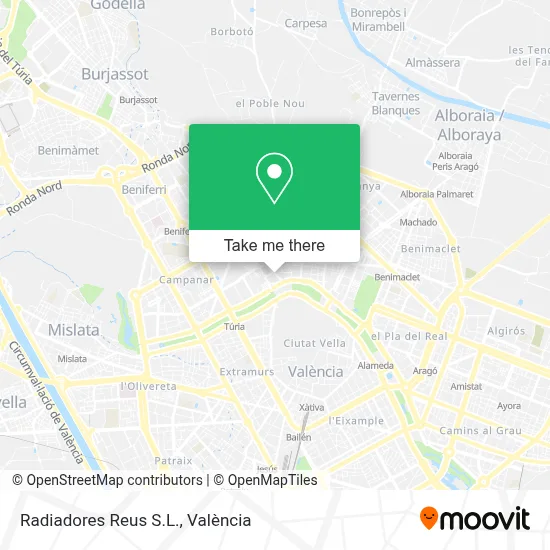 Radiadores Reus S.L. map