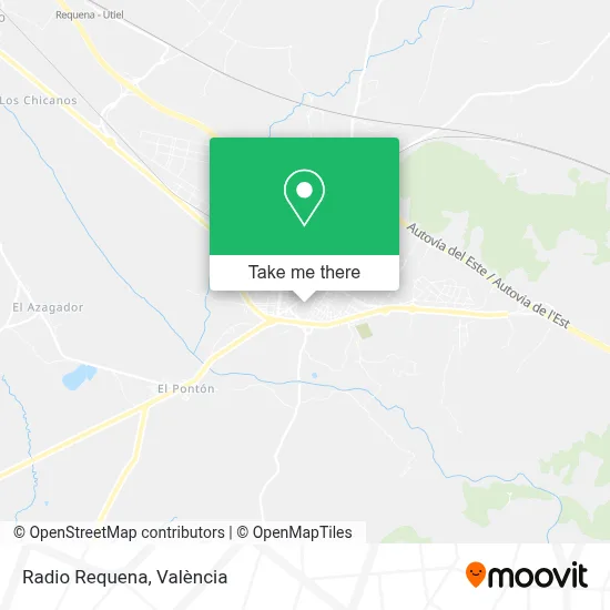 Radio Requena map