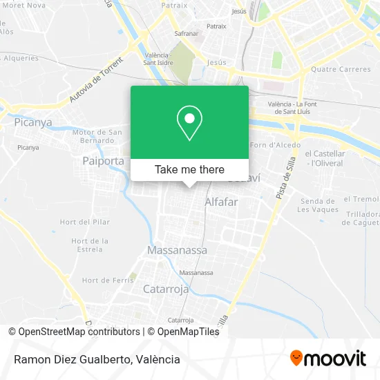 Ramon Diez Gualberto map