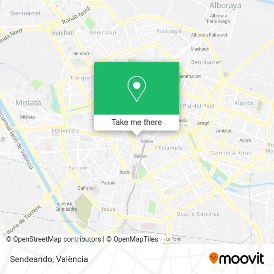 Sendeando map