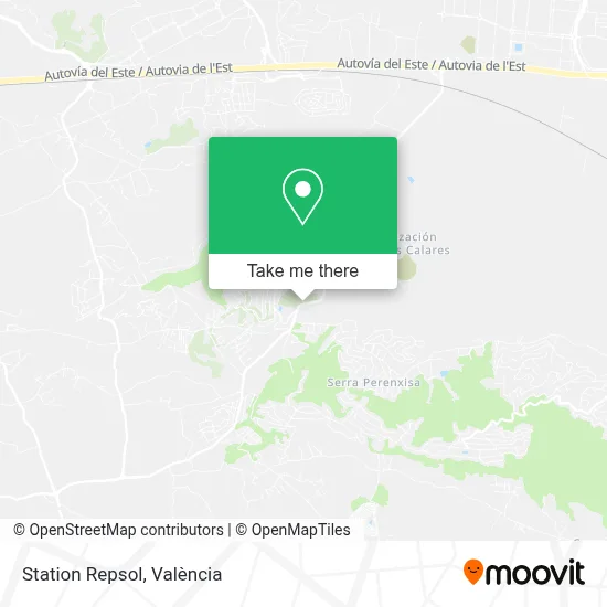 Station Repsol map